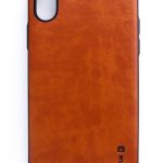 Back panel cover Evelatus Apple iPhone X Kuton Brown