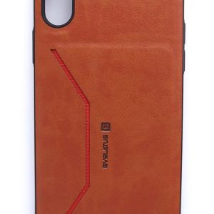 Back panel cover Evelatus Apple iPhone X Nobel Brown