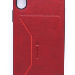 Back panel cover Evelatus Apple iPhone X Nobel Red
