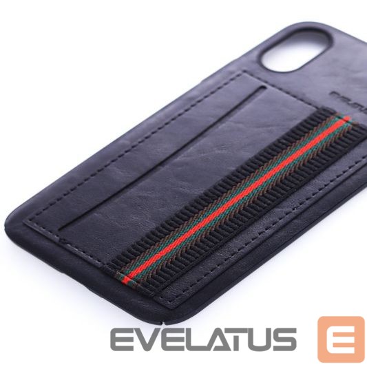 Back panel cover Evelatus Apple iPhone X Cubit Plastic Black
