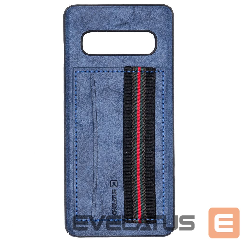 Back panel cover Evelatus Samsung Galaxy S10 Cubit Plastic Blue