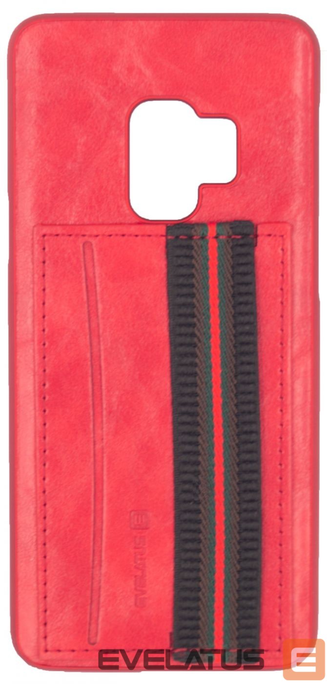 Back panel cover Evelatus Samsung S9 Cubit Plastic Red