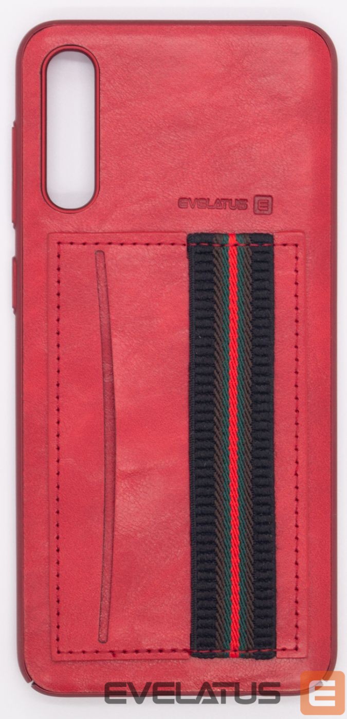 Back panel cover Evelatus Samsung Galaxy A50 Cubit Plastic Red