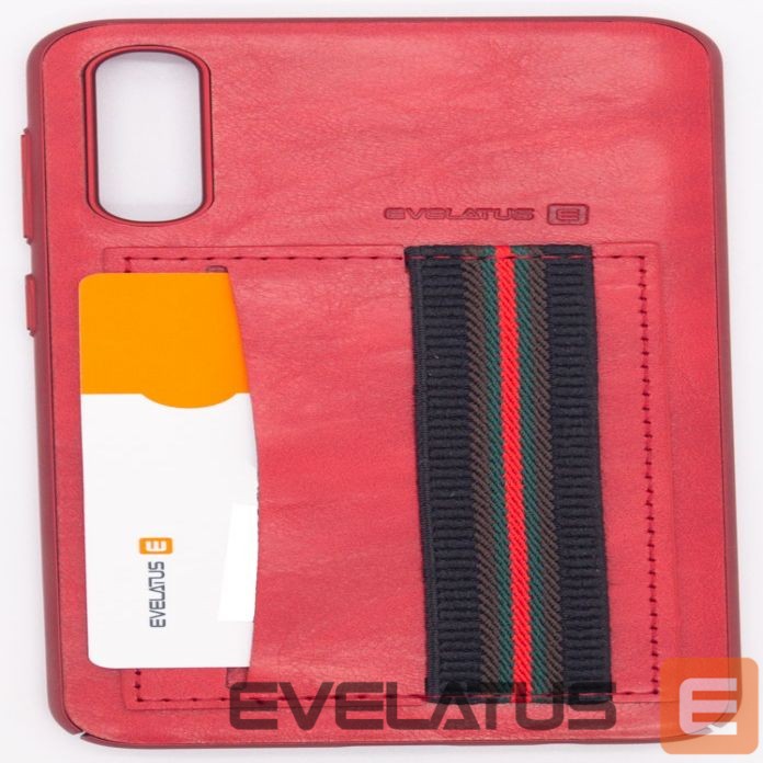 Back panel cover Evelatus Samsung Galaxy A50 Cubit Plastic Red