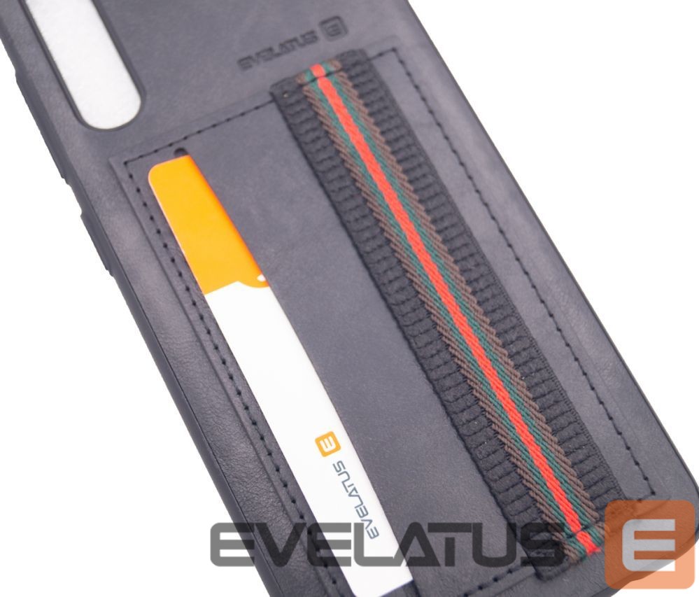 Back panel cover Evelatus Samsung Galaxy A50 Cubit Plastic Black