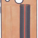 Back panel cover Evelatus Samsung A40 Cubit Plastic Brown