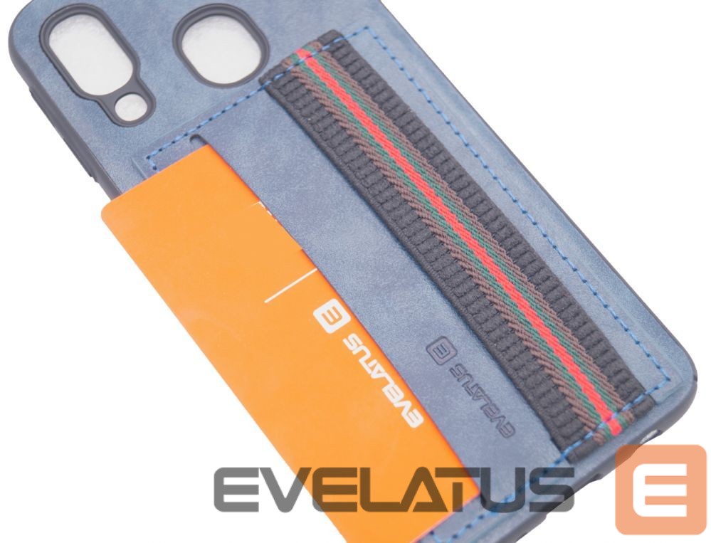 Back panel cover Evelatus Samsung Galaxy A40 Cubit Blue