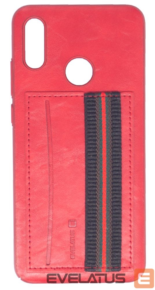 Back panel cover Evelatus Huawei P smart 2019 Cubit Plastic Red