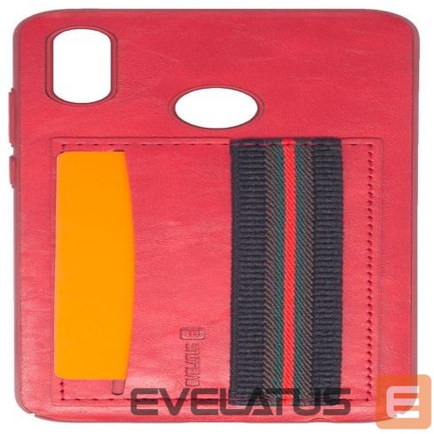 Back panel cover Evelatus Huawei P smart 2019 Cubit Plastic Red
