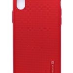 Back panel cover Evelatus Apple iPhone X Emboss Red