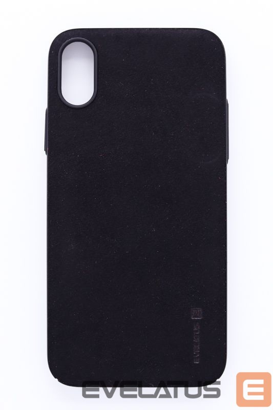 Back panel cover Evelatus Apple iPhone X Velvet Black