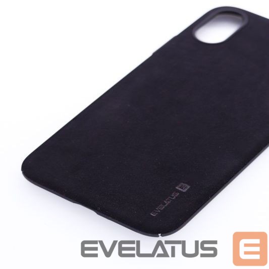Back panel cover Evelatus Apple iPhone X Velvet Black