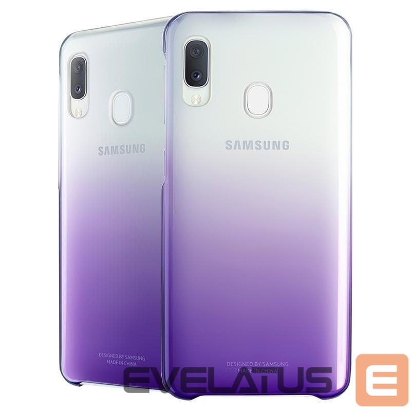 Back panel cover Samsung Galaxy A20e Gradation Cover EF-AA202CVEGWW Violet
