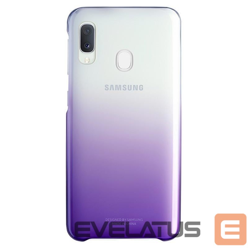 Back panel cover Samsung Galaxy A20e Gradation Cover EF-AA202CVEGWW Violet