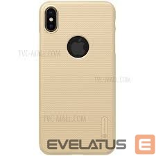Back panel cover Nillkin Apple iPhone Xr Super Frosted Shield Case Gold
