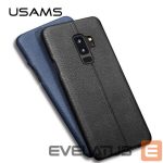 Back panel cover USAMS Samsung Galaxy S9 Leather Hard Case Light Brown