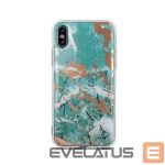 Back panel cover iLike Samsung Galaxy A70 Marmur case Green