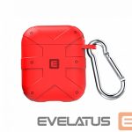 Back panel cover Evelatus Apple Case for AirPods EAC02 Red