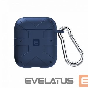 Back panel cover Evelatus Apple Case for AirPods EAC02 Blue