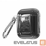 Back panel cover Evelatus Apple Case for AirPods EAC03 Silver
