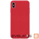 Back panel cover iLike Apple iPhone X/XS Textured Hard Case Red