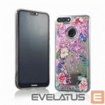 Back panel cover OEM N/A iPhone X / iPhone XS Liquid Mirror Flower 1