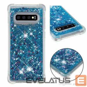 Back panel cover OEM N/A iPhone XR Liquid Sparkle TPU Back Case Blue