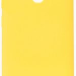 Back panel cover Evelatus Samsung Galaxy A20E Nano Silicone Case Soft Touch TPU Yellow