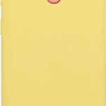 Back panel cover Evelatus Samsung Galaxy A40 Nano Silicone Case Soft Touch TPU Yellow