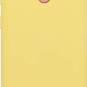 Back panel cover Evelatus Samsung Galaxy A40 Nano Silicone Case Soft Touch TPU Yellow