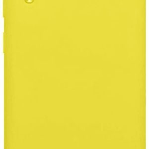 Back panel cover Evelatus Samsung Galaxy A70 Nano Silicone Case Soft Touch TPU Yellow