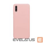 Back panel cover Evelatus Samsung Galaxy A70 Nano Silicone Case Soft Touch TPU Beige
