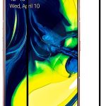 Protective glass Evelatus Samsung Galaxy A80 2.5D Full Cover Japan Glue Glass Anti-Static