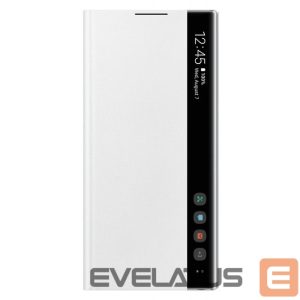 Book case Samsung  Galaxy Note 10 Clear View Cover White