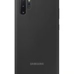 Back panel cover Samsung - Galaxy Note 10 Silicone Cover Black