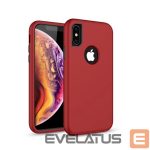 Back panel cover iLike Samsung Galaxy A10 Defender Solid 3in1 case Red