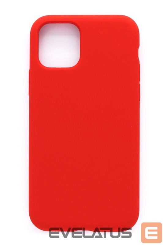 Back panel cover Evelatus Apple iPhone 11 Pro Premium Soft Touch Silicone Case Red