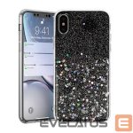 Back panel cover Vennus Apple iPhone X/XS Black