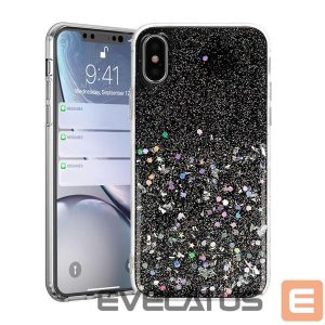 Back panel cover Vennus Apple iPhone X/XS Black
