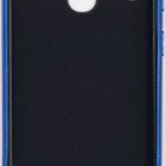Back panel cover Evelatus Samsung Galaxy A40 Water Ripple Full Color Electroplating Tempered Glass Blue