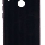 Back panel cover Evelatus Xiaomi Note 7 Water Ripple Full Color Electroplating Tempered Glass Black