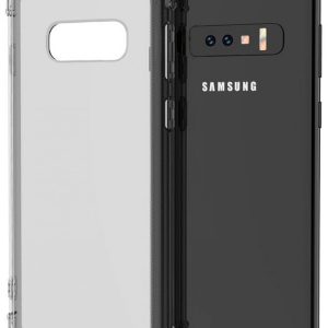 Back panel cover Evelatus Samsung S10e Military Shockproof Silicone Case TPU Black