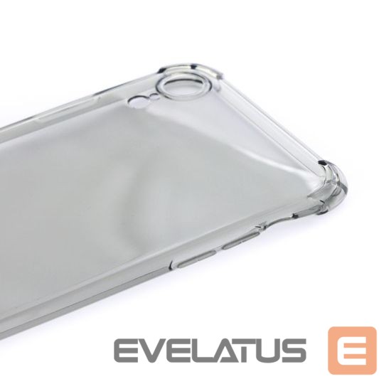 Back panel cover Evelatus Apple iPhone XR Military Shockproof Silicone Case TPU Black