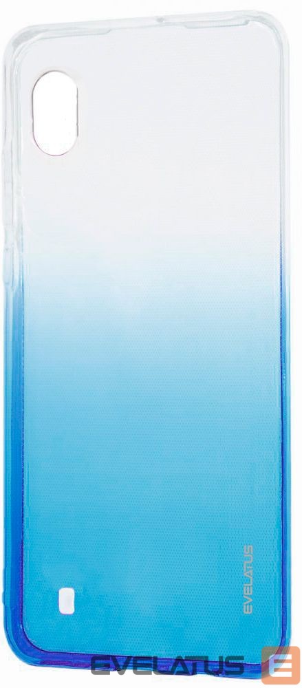 Back panel cover Evelatus Samsung Galaxy A10 Gradient TPU Case Blue