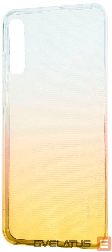 Back panel cover Evelatus Samsung Galaxy A50 Gradient TPU Case Gold