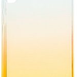 Back panel cover Evelatus Samsung Galaxy A70 Gradient TPU Case Gold