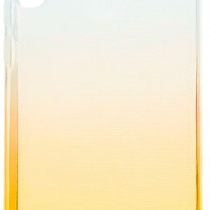 Back panel cover Evelatus Samsung Galaxy A70 Gradient TPU Case Gold