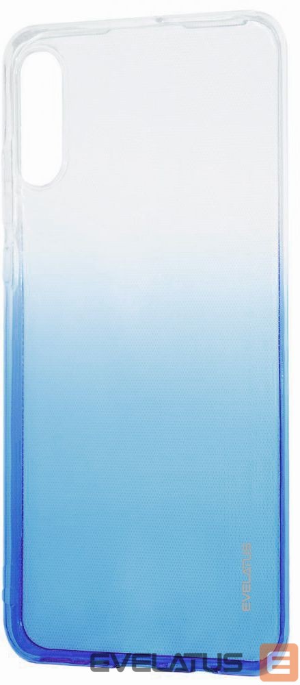 Back panel cover Evelatus Samsung A70 Gradient TPU Case Blue