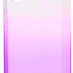 Back panel cover Evelatus Samsung A70 Gradient TPU Case Purple