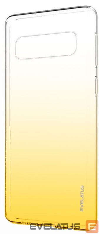 Back panel cover Evelatus Samsung S10 Gradient TPU Case Gold